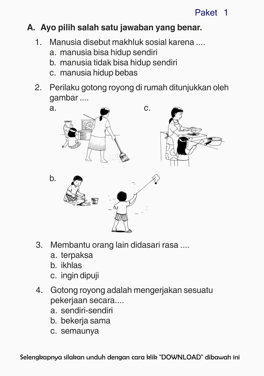 Soal Pkn Kelas 1 Sd Semester 1 Kurikulum 2013 Dalchaebi Soal Pkn Kelas 1 Sd Semester 1 Kurikulum 2013 Dalchaebi