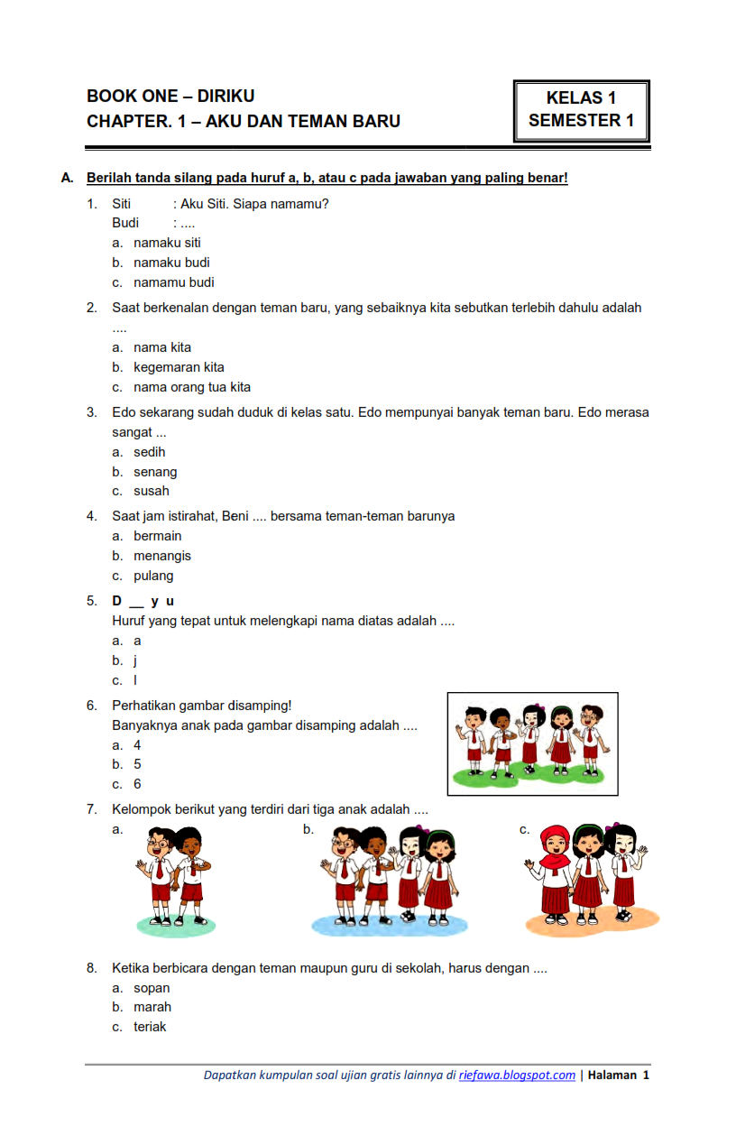 Menguasai Subtema 1 Tema 4 Kelas 4 Latihan Soal untuk Membangun Menguasai Subtema 1 Tema 4 Kelas 4 Latihan Soal untuk Membangun