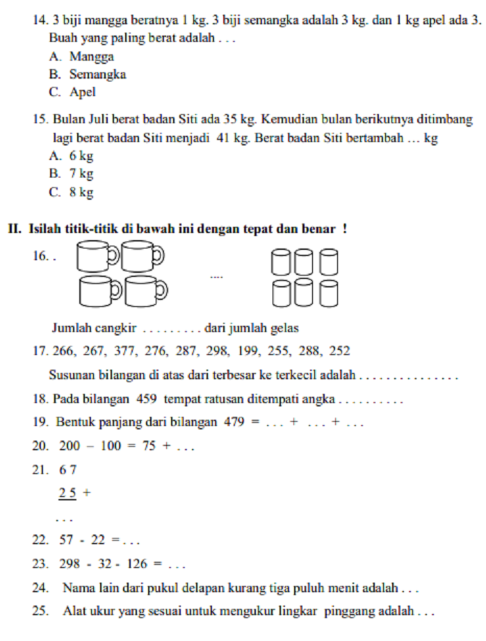 Ternyata Ini Contoh Soal HOTS Matematika SD Kelas 4 Pembulatan Pengukuran Wajib Dikuasai 2026