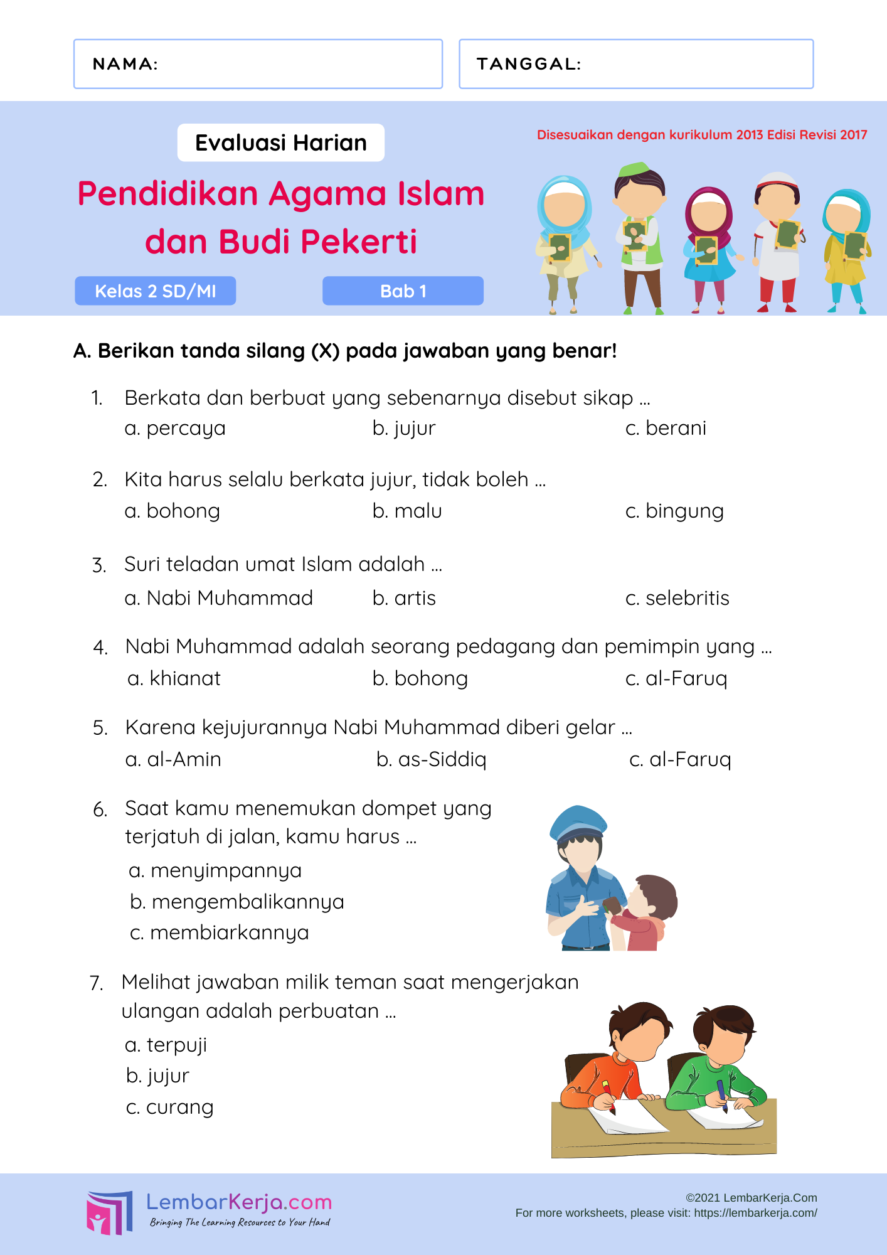 Terungkap Contoh Soal HOTS PAI SD Kelas 4 Semester 1 2026 Wajib Tahu