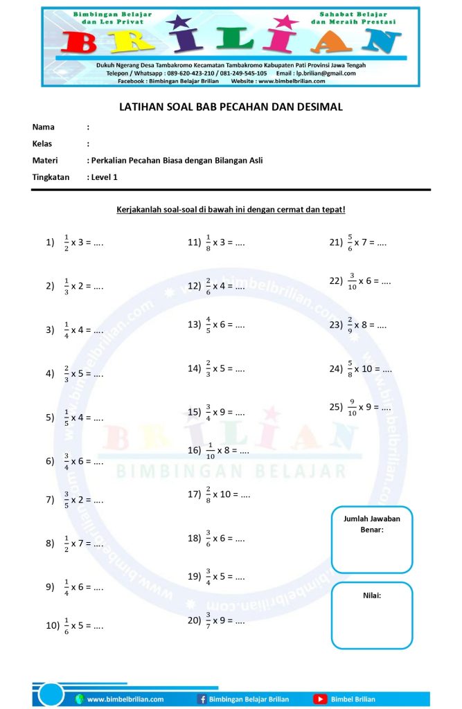 Wajib Tahu 5 Contoh Soal HOTS Pecahan Senilai Kelas 4 SD untuk Jago Matematika 2026