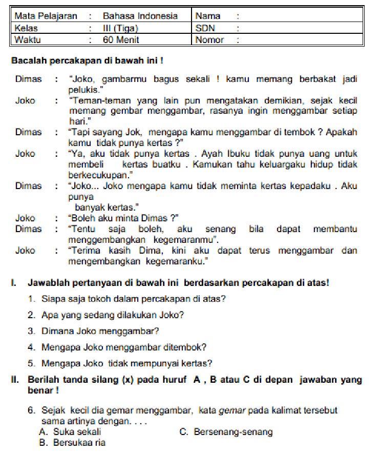 Asah Pengetahuan Si Kecil Contoh Soal IPA Kelas 2 SD yang Menyenangkan